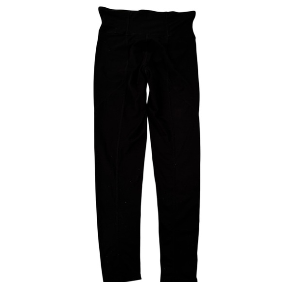 SPANX High Rise Leggings Shaping Compression Close Fit Black Size L - Picture 3 of 11